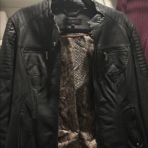 Steve Madden Black Bomber Jacket for women